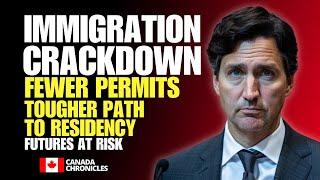 Canada’s Immigration Crackdown: Limited Permits & Tougher PR Pathways | Canada Immigration 2024