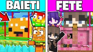 CEA MAI SECURIZATA BAZA: FETE VS BAIETI IN MINECRAFT!