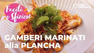 GAMBERI MARINATI alla PLANCHA...il MUST delle FESTE