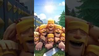 I REPEATED THE ANIMATION #4 #shorts #clashofclans #animation #coc #barbarian #viral #viralshorts