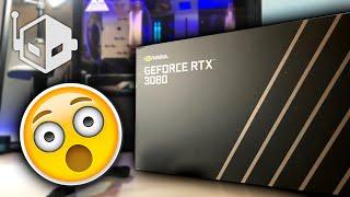 NVIDIA GeForce RTX 3080 FE Unboxing And 1st Look.  Yeah, We Got One!