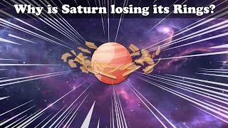 Why is Saturn losing its Rings? + more videos | #aumsum #kids #children #space