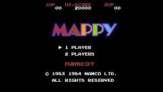 [NES 60fps] Mappy Longplay