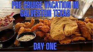 Our Pre Cruise Vacation Day in on Galveston Island before boarding the Carnival Jubilee.