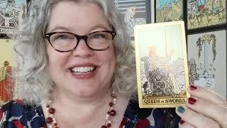 Tuesday Card: Queen of Swords