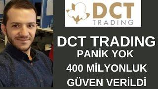 DCT TRADING HALKA ARZINDA PANİK YOK | ARACI KURUM TARAFINDAN VERILEN BILGIDE ÖNEMLİ BIR NOKTA VAR!!