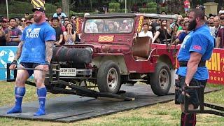 Car Deadlift - Hafthor Bjornsson vs Konstantine Janashia WSM 2018