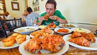 The Best FRIED CHICKEN in America!!  Soul Food at Willie Mae’s in New Orleans!