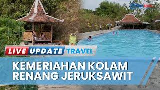 Asyiknya Berakhir Pekan di Kolam Renang Jeruksawit Karanganyar, Main Air dengan Nuansa Alami