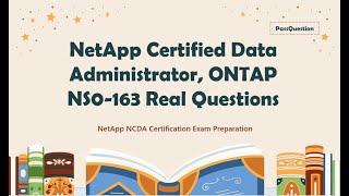 NS0-163 Practice Test Questions - NetApp Certified Data Administrator, ONTAP