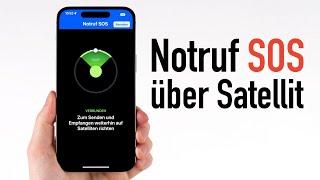 iPhone: Notruf SOS über Satellit - Wie funktioniert es? | Ich habe es getestet!