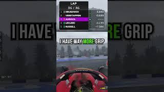 LAST LAP, LAST CORNER RACE WIN!  EXTRA PITSTOP FOR WETS! 300IQ! F1 22 MY TEAM! #f1shorts #shorts