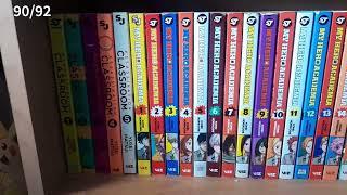 my manga collection for 2024!! :) (190+ volumes !!)