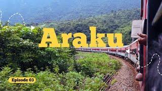Araku Tour | Rail Cum Road Trip by APTDC | Vizag to Araku | 18514 – Kirandul Express Train Journey|