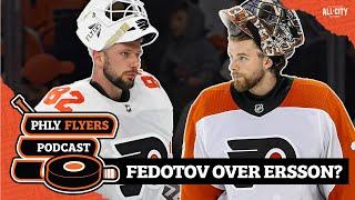 What if Ivan Fedotov supplants Sam Ersson as Flyers starting goalie? | PHLY Flyers Podcast