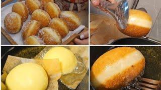 Пончики с кремом/Особое тесто/Ручным миксером/Супер пышные/Шикарный крем