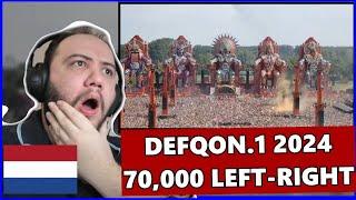 DEFQON 1 2024 LEFT-RIGHT POWER HOUR CROWD CONTROL DUTCH EARTHQUAKE! NETHERLANDS