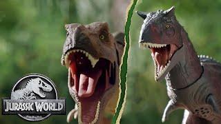 Jurassic World: Camp Cretaceous | Toro VERSUS T. Rex | @MattelAction