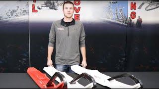 C&A Pro Snowmobile Skis for Trail Riding