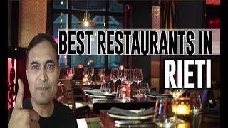 Best Restaurants and Places to Eat in Rieti, Italy