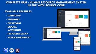 Complete HRM - Human Resource Management System in PHP with Source Code