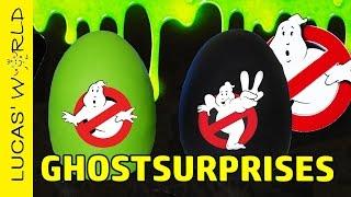 GIANT GHOSTBUSTERS PLAY DOH SURPRISE EGG! New 2016 Ghostbusters Blind Bags Characters Figures PART 2