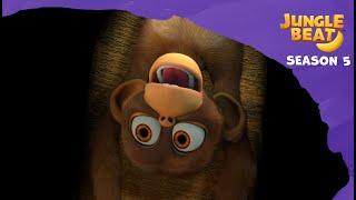 Stuck in the Middle | Jungle Beat: Munki and Trunk | Kids Animation 2021