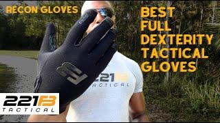 The Thinnest and Best Full Dexterity Tactical Shooting Gloves You'll Ever Wear - Insane Grip