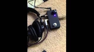 Saturnworks Headphone Amp Guitar Pedal Demo