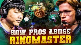 BEST of Ringmaster Gameplay - How PROS make the NEW Hero look BROKEN on 7.37b Patch