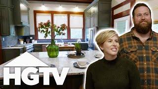 "One Of A Kind" Ben & Erin's Kitchen Transformation Blows Client's Mind | Home Town