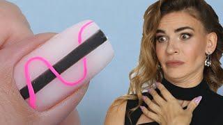 Beginner Friendly Nail Art  How to Do Straight Lines with Gel Liner by Modelones