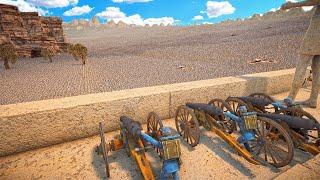 CANNON SOLDIERS Holding Egyptian Pyramid To Save Water Bodies in Ultimate Epic Battle Simulator 2!