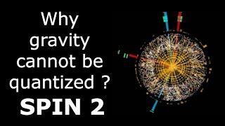 This is why gravity cannot be quantized?