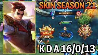 GORD NEW BARON SKIN SEASON 21!! PERFECT GAMEPLAY TOP GLOBAL GORD - MLBB