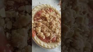 Strawberry rhubarb pie