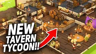 MOST ANTICIPATED Upcoming Tycoon Game!! - Tavern Keeper - Management Game