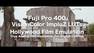 VisionColor ImpulZ LUTs | Analog Film Emulation | 「Fuji Pro 400」 | Day Light