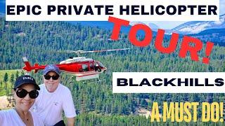 Epic Private Helicopter Tour in the Black Hills |  RV Life (Ep 8: RVT)