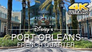 Disney Port Orleans French Quarter Resort Tour in 4K