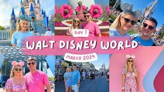 WALT DISNEY WORLD  Day 7 - Epcot & Magic Kingdom • March 2024