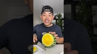 EATING YELLOW WATERMELON