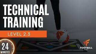 FOOTBALL MAT TECHNICAL TRAINING - LEVEL 2.3