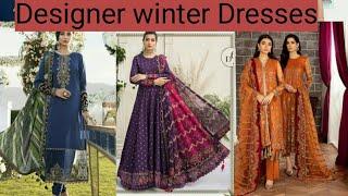 How to design winter dresses||Designer winter collection 2020||Fashion beauty 786||Latest Ideas 2020