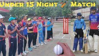 1st League CWI XI vs Vison XI Under 15 Night Cricket Match  #shayanjamal #cricket #dailyvlog