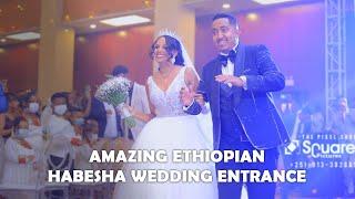 #Amazing Ethiopian habesha wedding entrance አዝናኝ የስርግ ላይ ጭፈራዎች 8