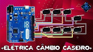 Como Fazer Elétrica Câmbio Caseiro | G-TEC