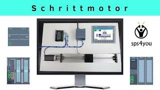 Schrittmotor im TIA Portal Grundlagen – SPS programmieren lernen – Profikurs (Kapitel 8.3.1)