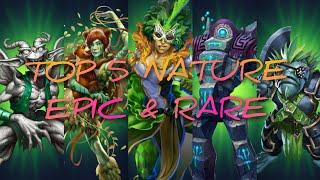 Empires & Puzzles Top 5 Nature Epic & Rare Heroes of All Time! Full Hero List & Rankings Got Plant?
