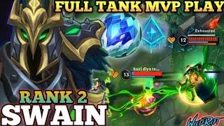 SWAIN SUPPORT TANK MVP PLAY! UNDERRATED OP BUILD - TOP 2 GLOBAL SWAIN BY Vetements - WILD RIFT